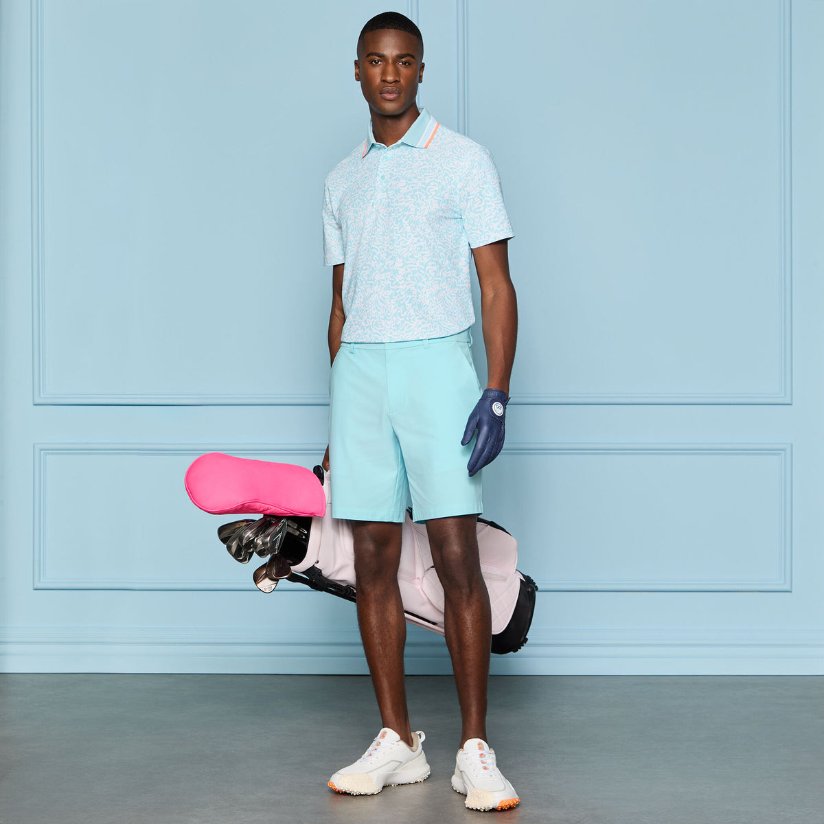 G/FORE Everyday - SCRIBBLE TECH JERSEY POLO