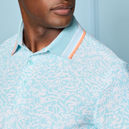 G/FORE Everyday - SCRIBBLE TECH JERSEY POLO