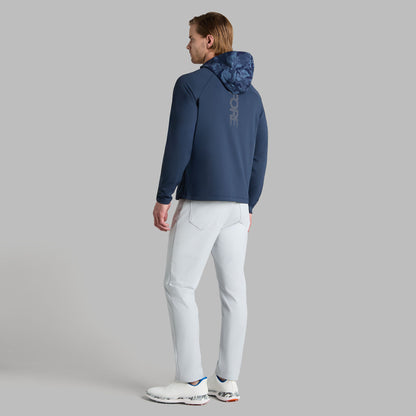G/FORE Quality - HYBRID 1/4 ZIP HOODED PULLOVER