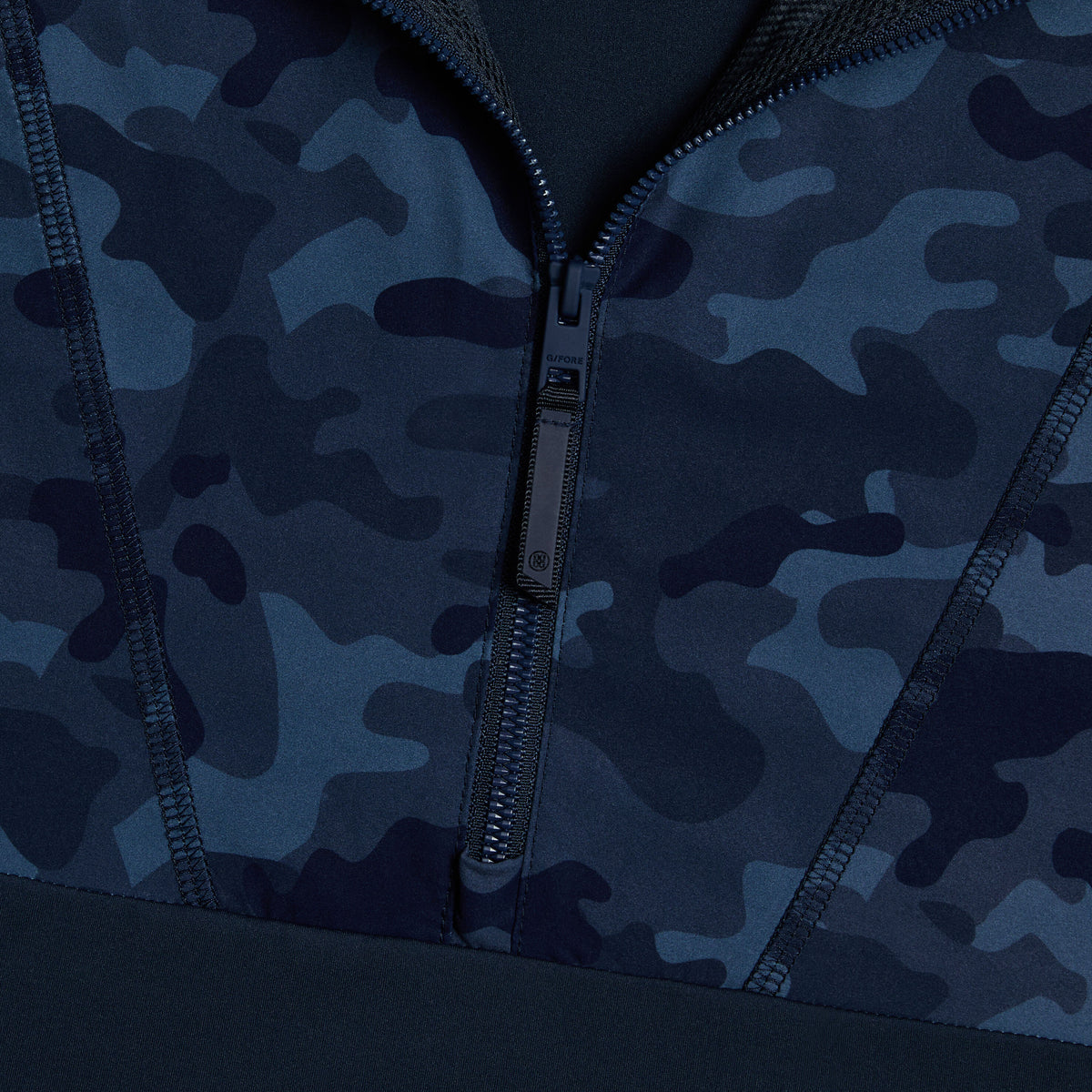 G/FORE Quality - HYBRID 1/4 ZIP HOODED PULLOVER