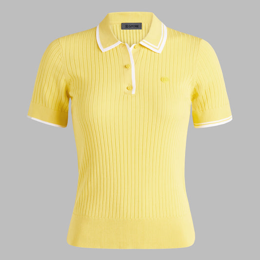 G/FORE Smart Buy - RIBBED KNIT SWEATER POLO