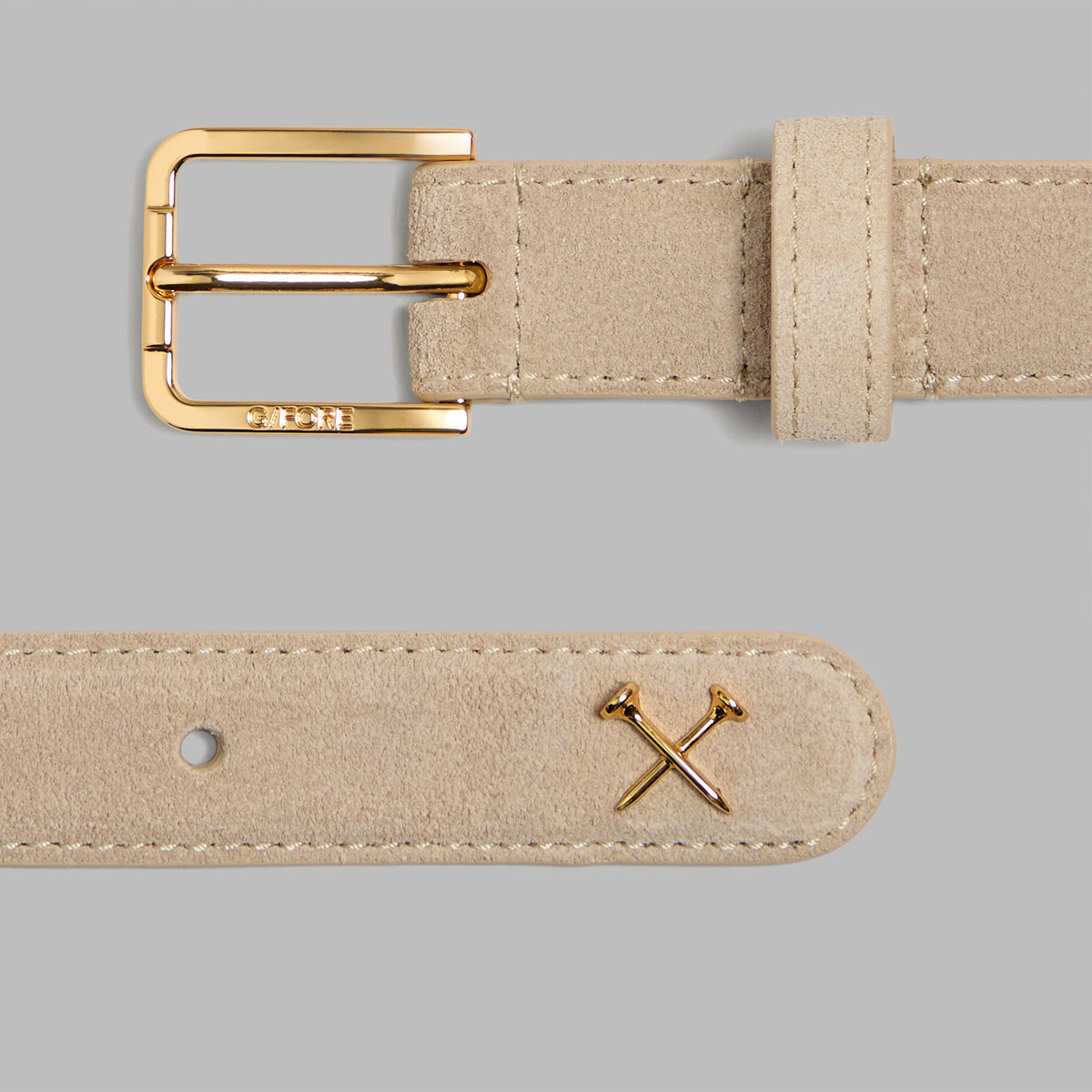 G/FORE Value - METAL TEES SUEDE BELT