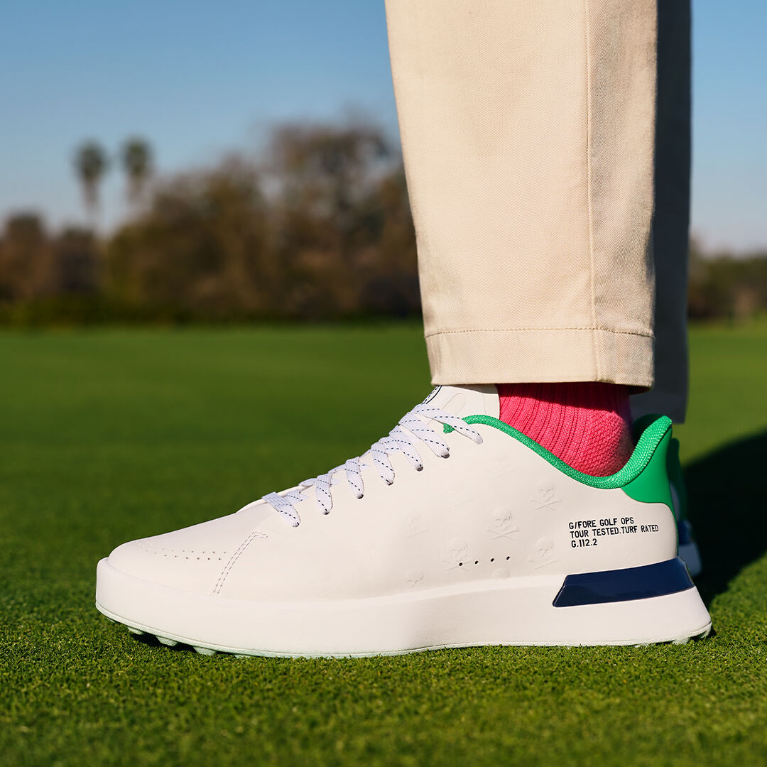 G/FORE Customer Favorite - G.112 EMBOSSED SKULL & TEES GOLF SHOE