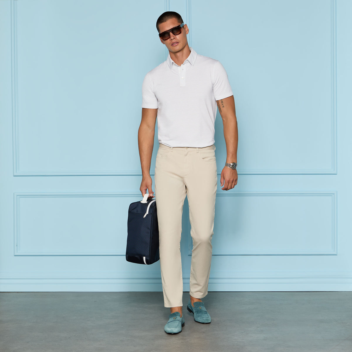 G/FORE Best Seller - ALL PLAY COTTON STRETCH 5 POCKET STRAIGHT LEG PANT
