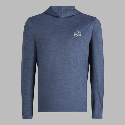 G/FORE Great Value - 2026 PGA MÉLANGE ICE NYLON HOODIE |PULLOVERS & QUARTER-ZIPS |G/FORE
