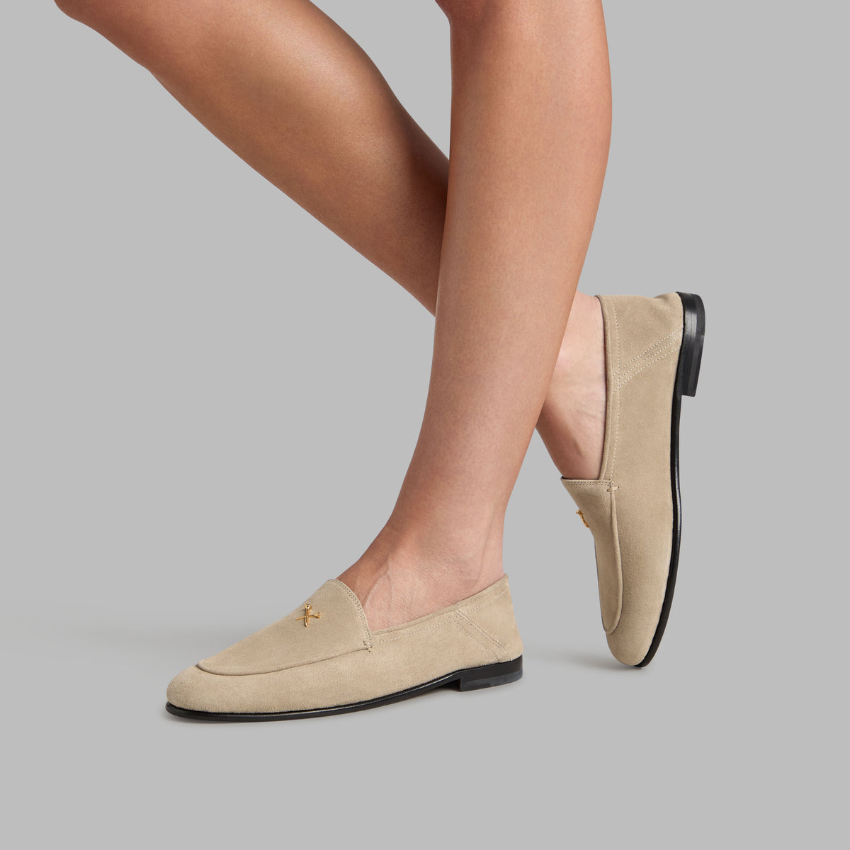 G/FORE Great Value - METAL TEES SUEDE FLEX LOAFER