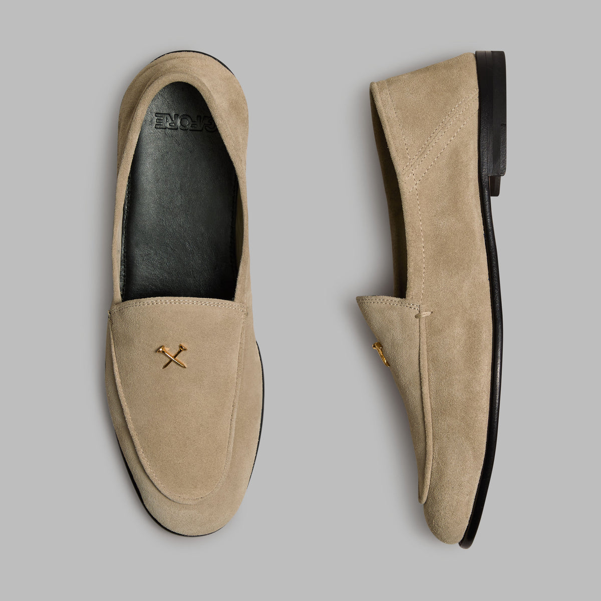 G/FORE Great Value - METAL TEES SUEDE FLEX LOAFER