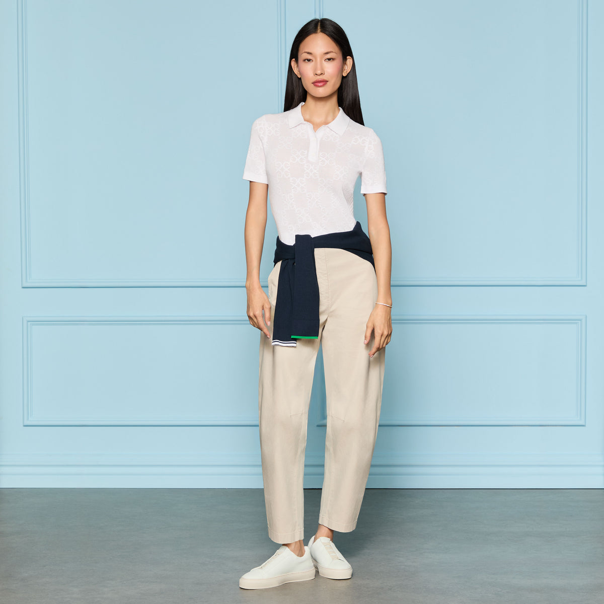 G/FORE Value - LTD RELEASE STRETCH COTTON GABARDINE BARREL LEG TROUSER