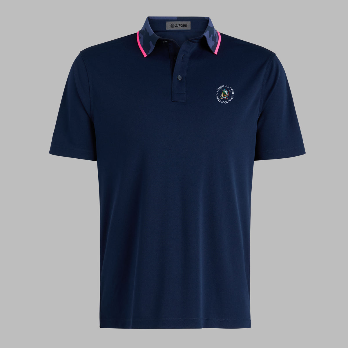G/FORE Smart Buy - 2026 U.S. OPEN CAMO COLLAR PERFORMANCE PIQUÉ POLO