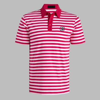 G/FORE Hot Sale - LTD RELEASE 2026 U.S. OPEN BRETON STRIPE COTTON POLO