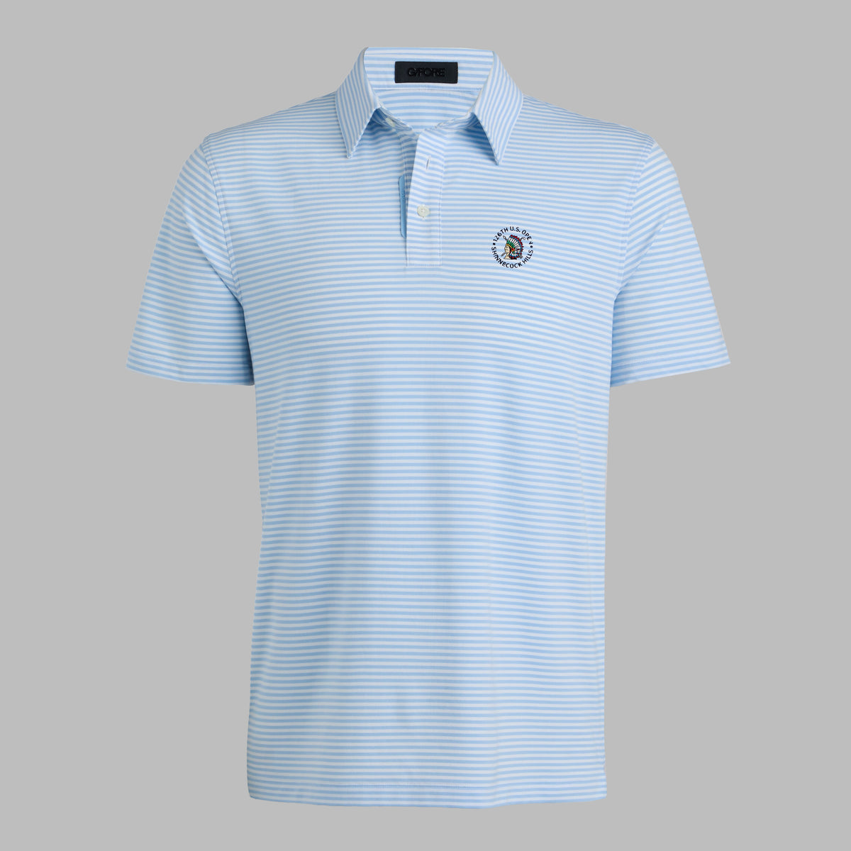 G/FORE Smart Buy - 2026 U.S. OPEN ALL PLAY STRIPE STRETCH KNIT POLO