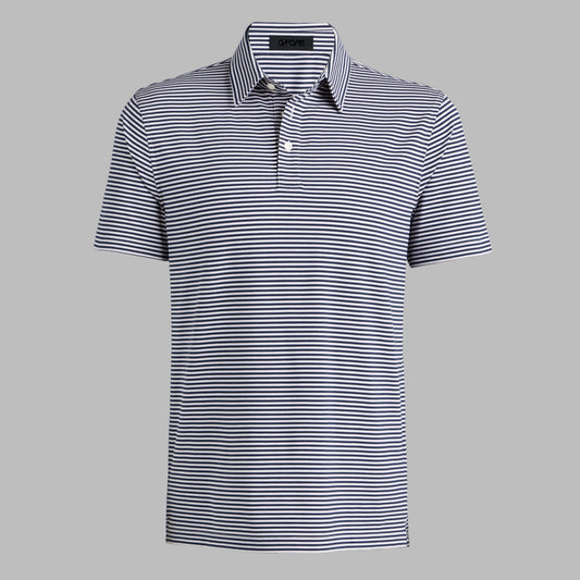 G/FORE Top Pick - ALL PLAY STRIPE STRETCH KNIT POLO