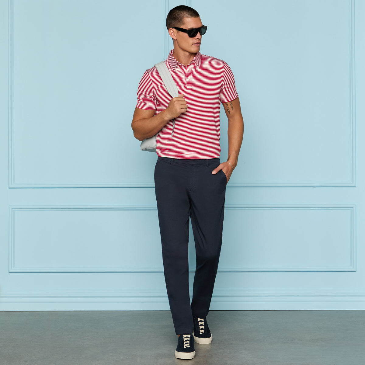 G/FORE Customer Favorite - ALL PLAY COTTON STRETCH STRAIGHT LEG TROUSER