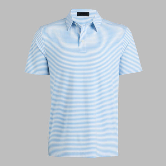 G/FORE Everyday - ALL PLAY STRIPE STRETCH KNIT POLO