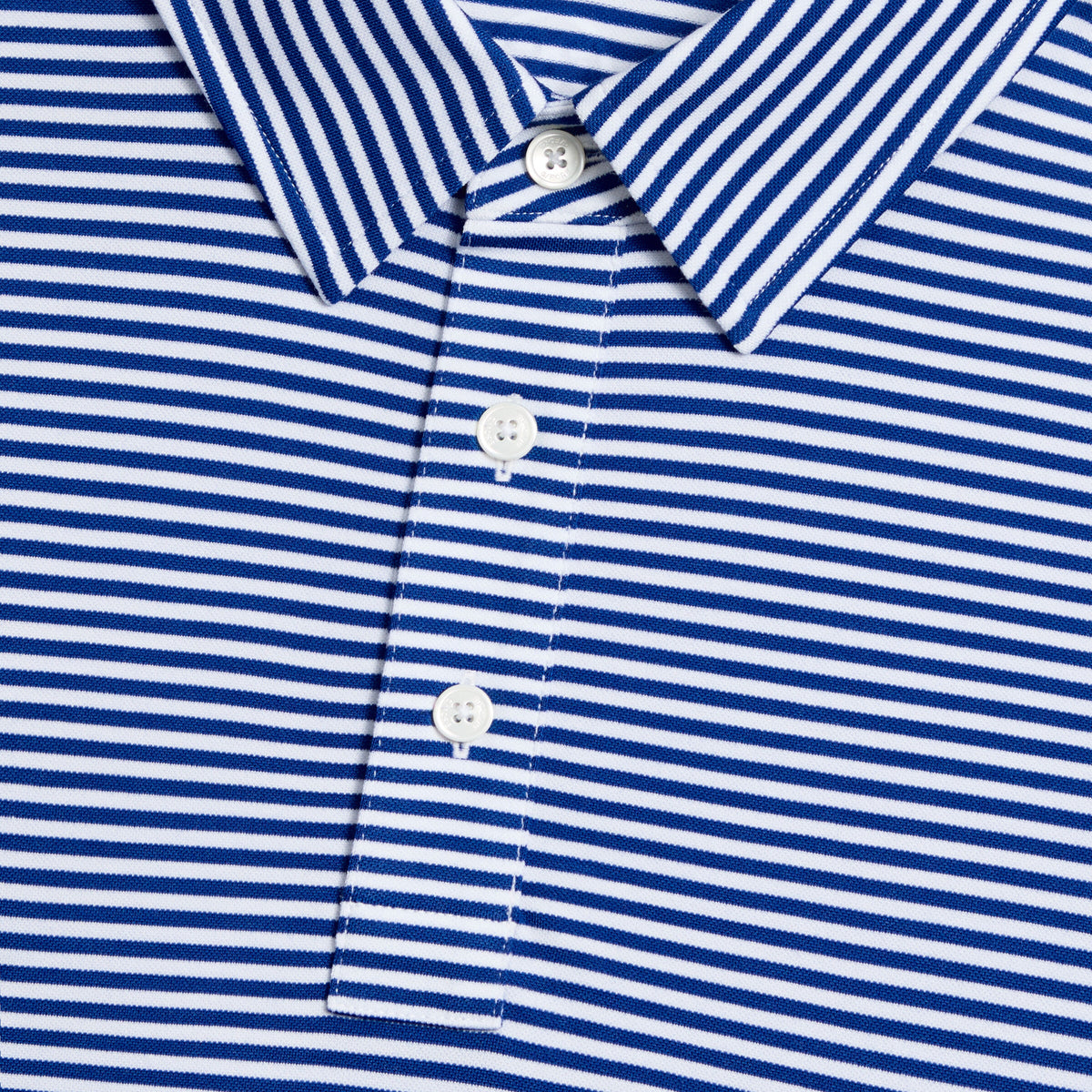 G/FORE Smart Buy - ALL PLAY STRIPE STRETCH KNIT POLO