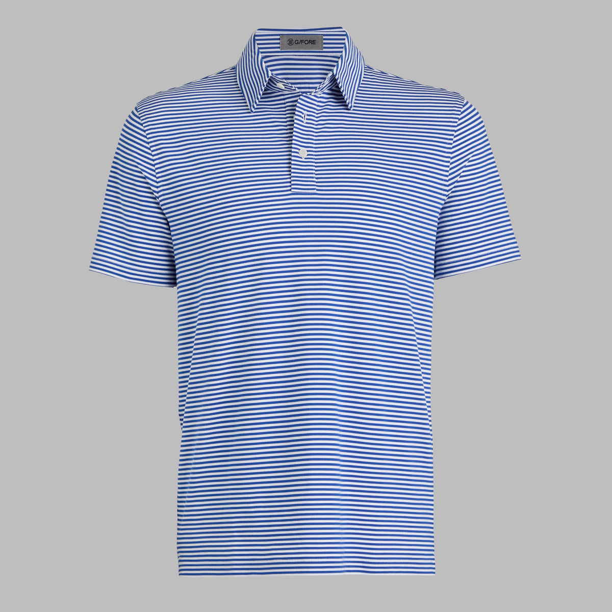 G/FORE Smart Buy - ALL PLAY STRIPE STRETCH KNIT POLO