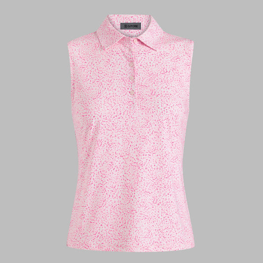 G/FORE Trusted - FIREWORKS SILKY TECH NYLON SLEEVELESS POLO