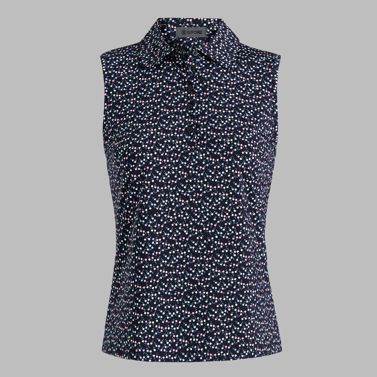 G/FORE Best Price - AYE POPPY SILKY TECH NYLON SLEEVELESS POLO
