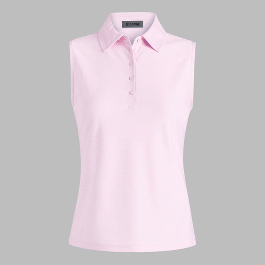 G/FORE Everyday - GEO TECH PIQUÉ SLEEVELESS POLO
