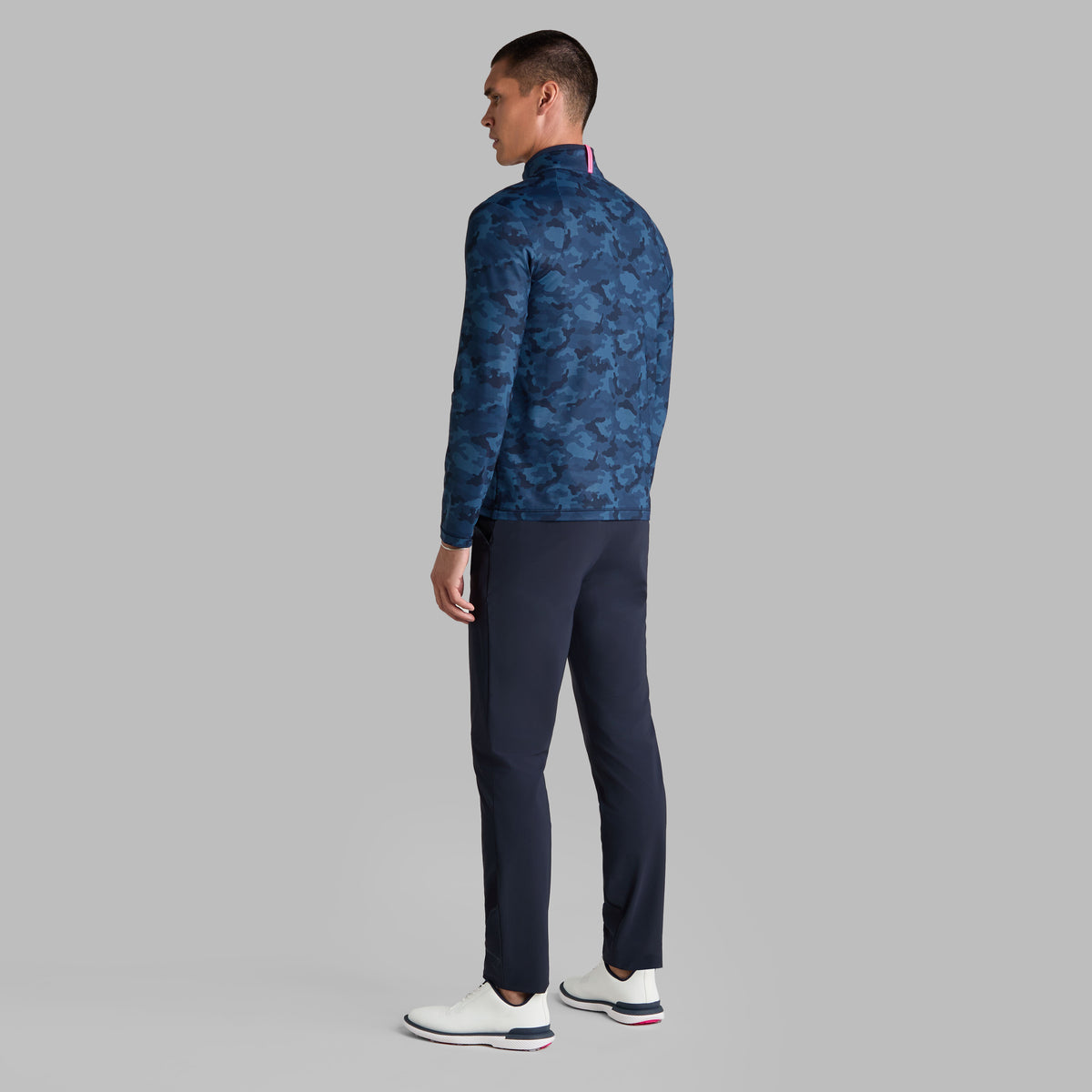 G/FORE Best Seller - BRUSHED BACK TECH TERRY QUARTER ZIP PULLOVER