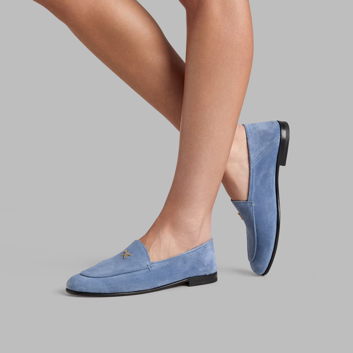 G/FORE Top Pick - METAL TEES SUEDE FLEX LOAFER