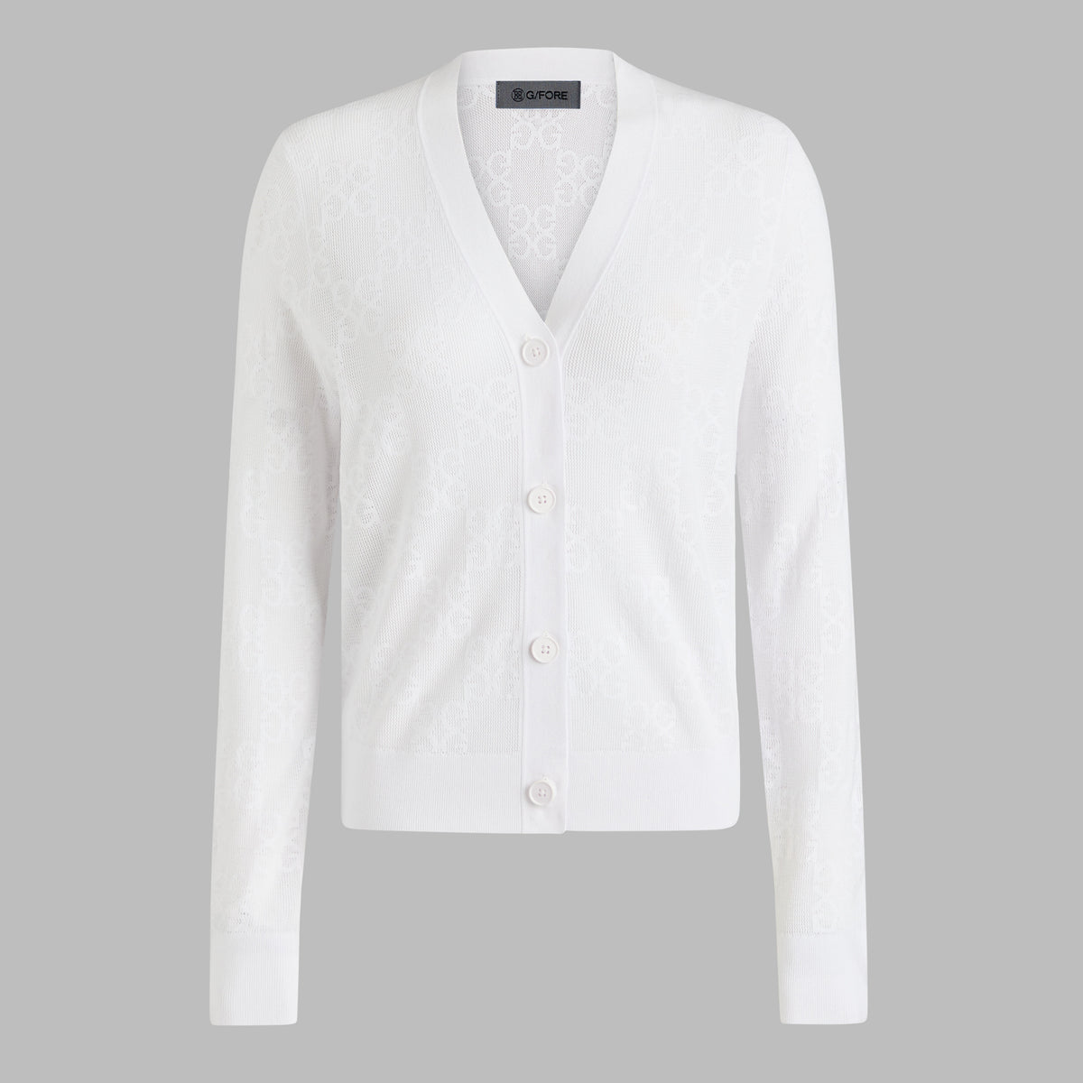 G/FORE Recommended - POINTELLE G SWEATER CARDIGAN