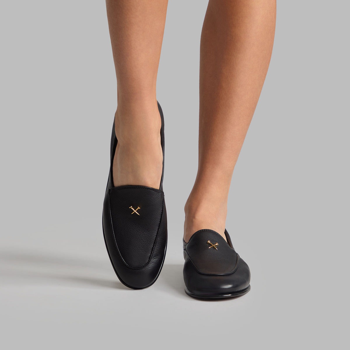 G/FORE Trending - METAL TEES LEATHER FLEX LOAFER