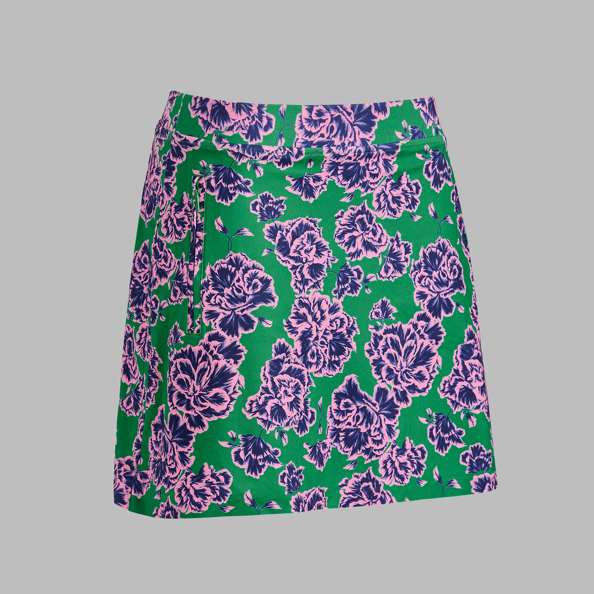 G/FORE Best Seller - STAMPED FLORAL TECH JERSEY SKORT