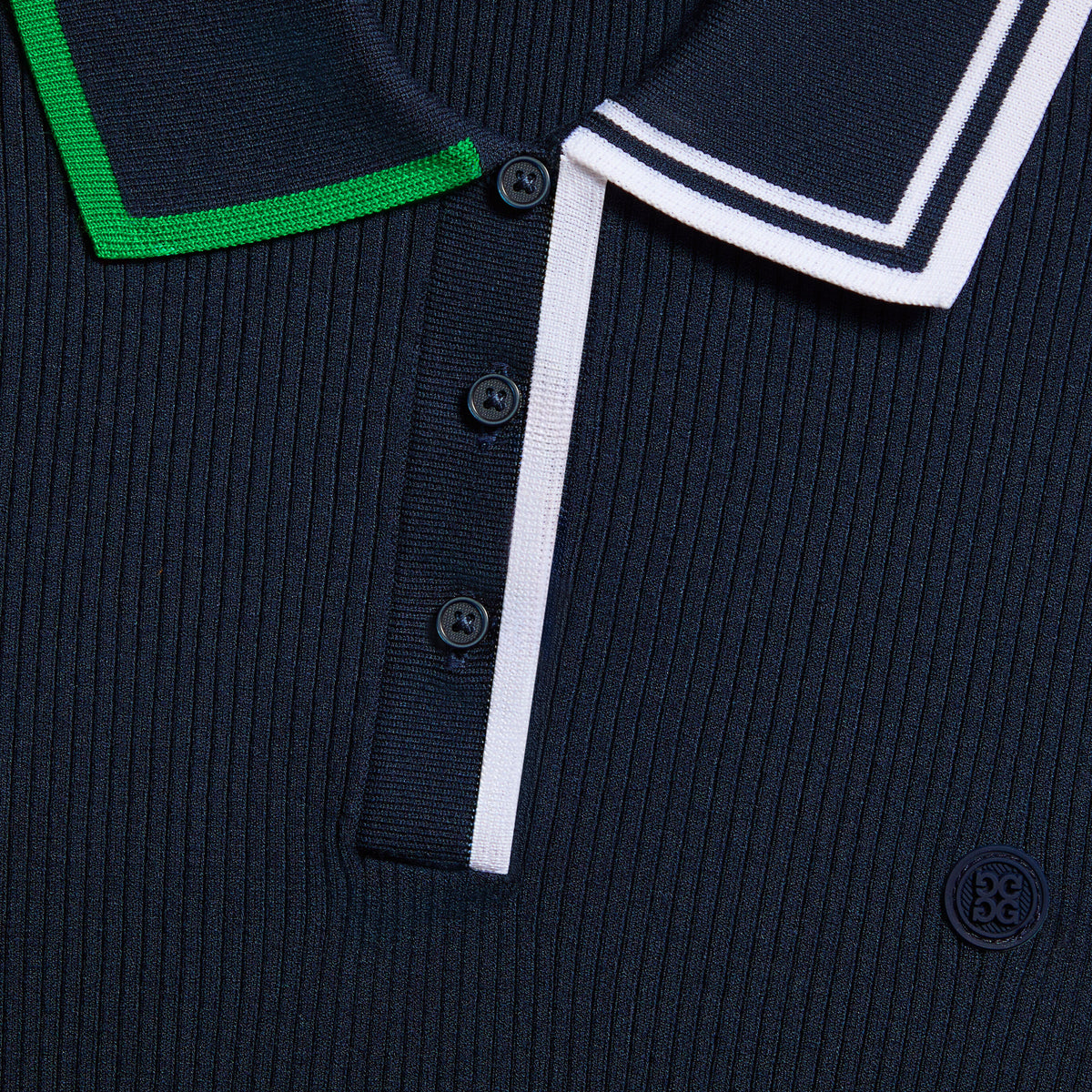 G/FORE Classic - VISCOSE BLEND LONG SLEEVE KNIT POLO