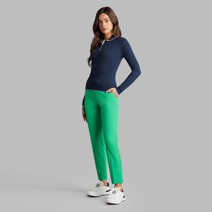 G/FORE Classic - VISCOSE BLEND LONG SLEEVE KNIT POLO