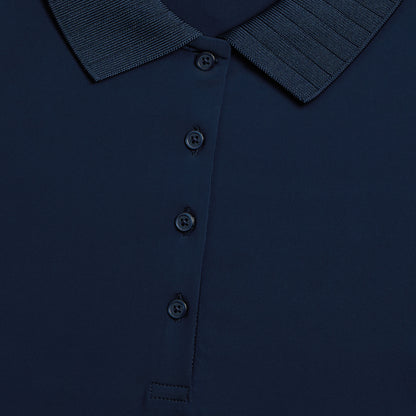 G/FORE Customer Favorite - PLEATED COLLAR SILKY TECH NYLON SLEEVELESS POLO