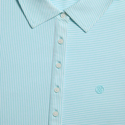 G/FORE Best Price - FEEDER STRIPE TECH PIQUÉ SLEEVELESS POLO