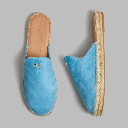 G/FORE Smart Buy - METAL TEES PONY HAIR ESPADRILLE