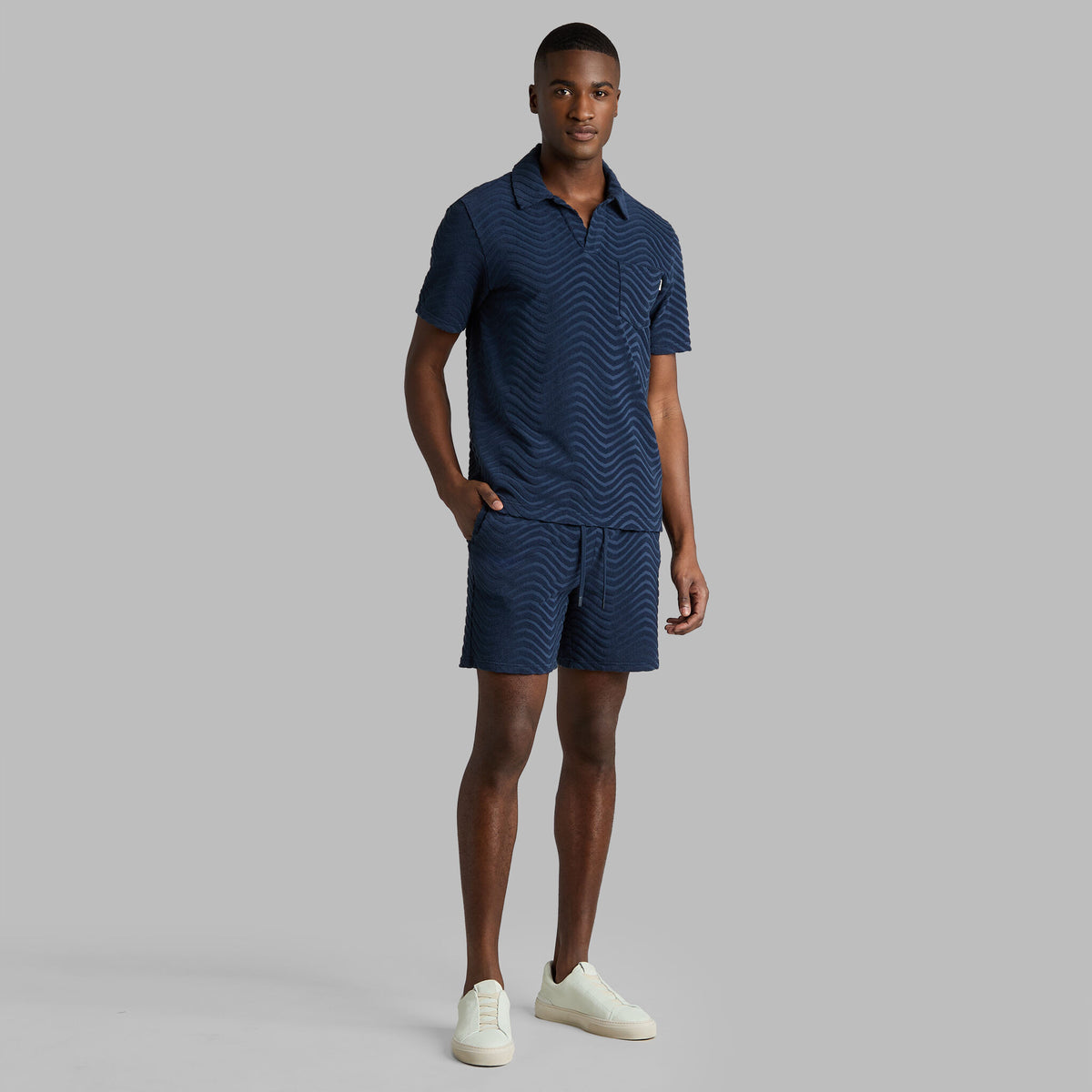 G/FORE Customer Favorite - LTD RELEASE SWELL TERRY JACQUARD POLO