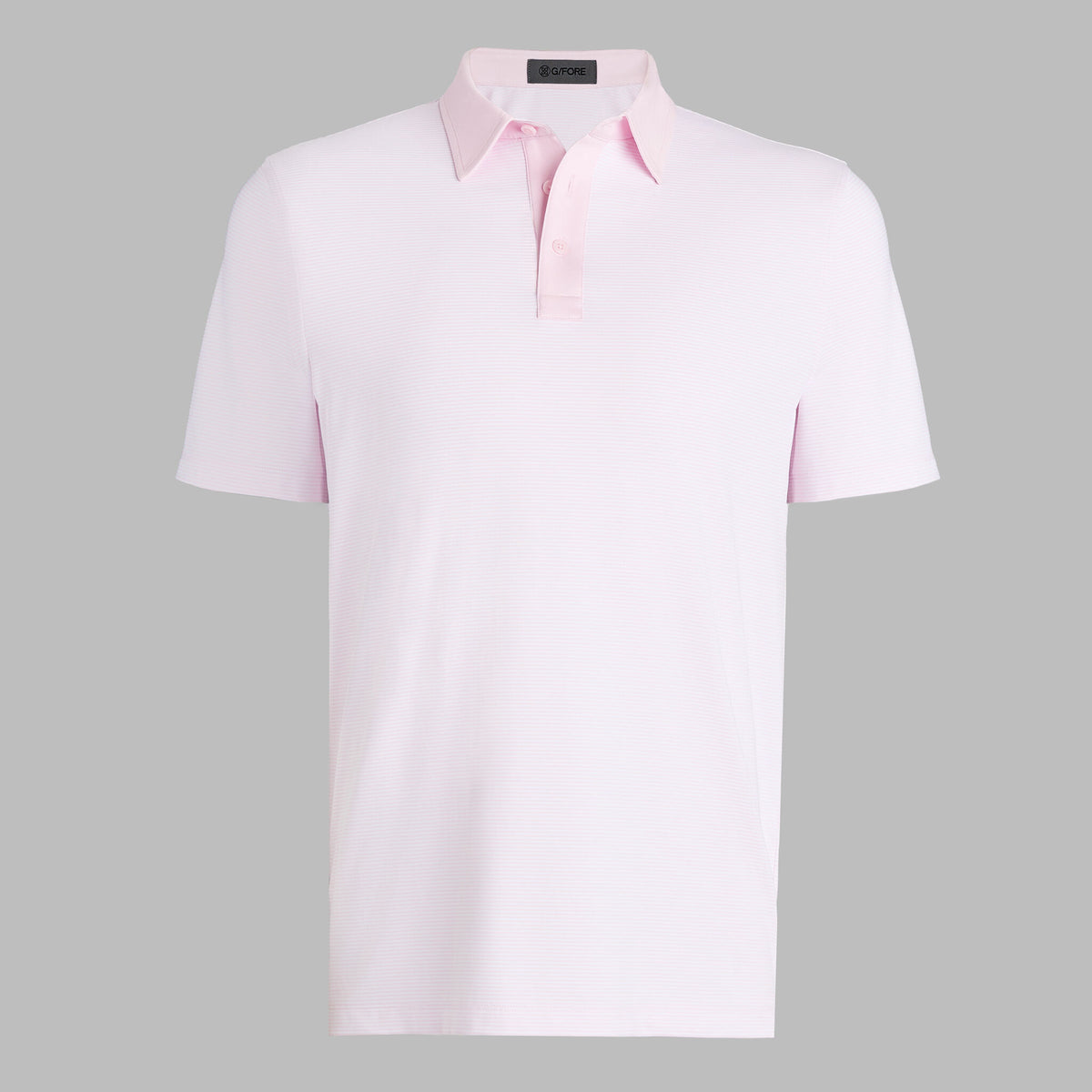 G/FORE Premium - FEEDER STRIPE FINE TECH JERSEY POLO