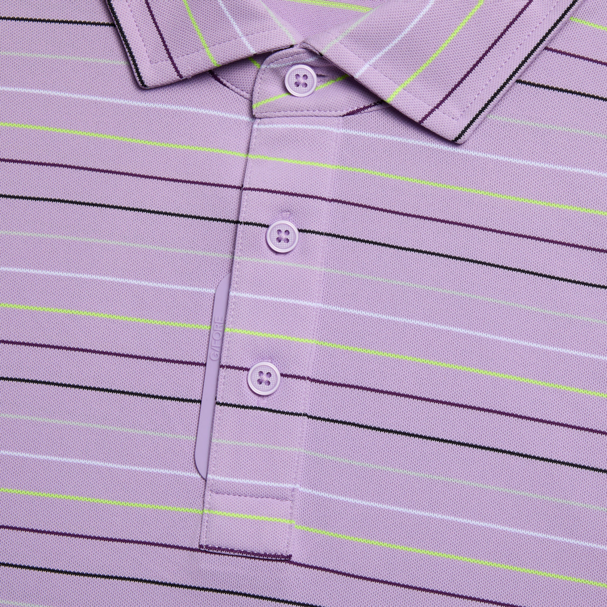 G/FORE Great Value - MULTI STRIPE TECH PIQUÉ PERFORMANCE POLO