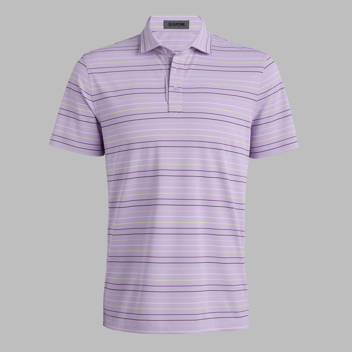 G/FORE Great Value - MULTI STRIPE TECH PIQUÉ PERFORMANCE POLO