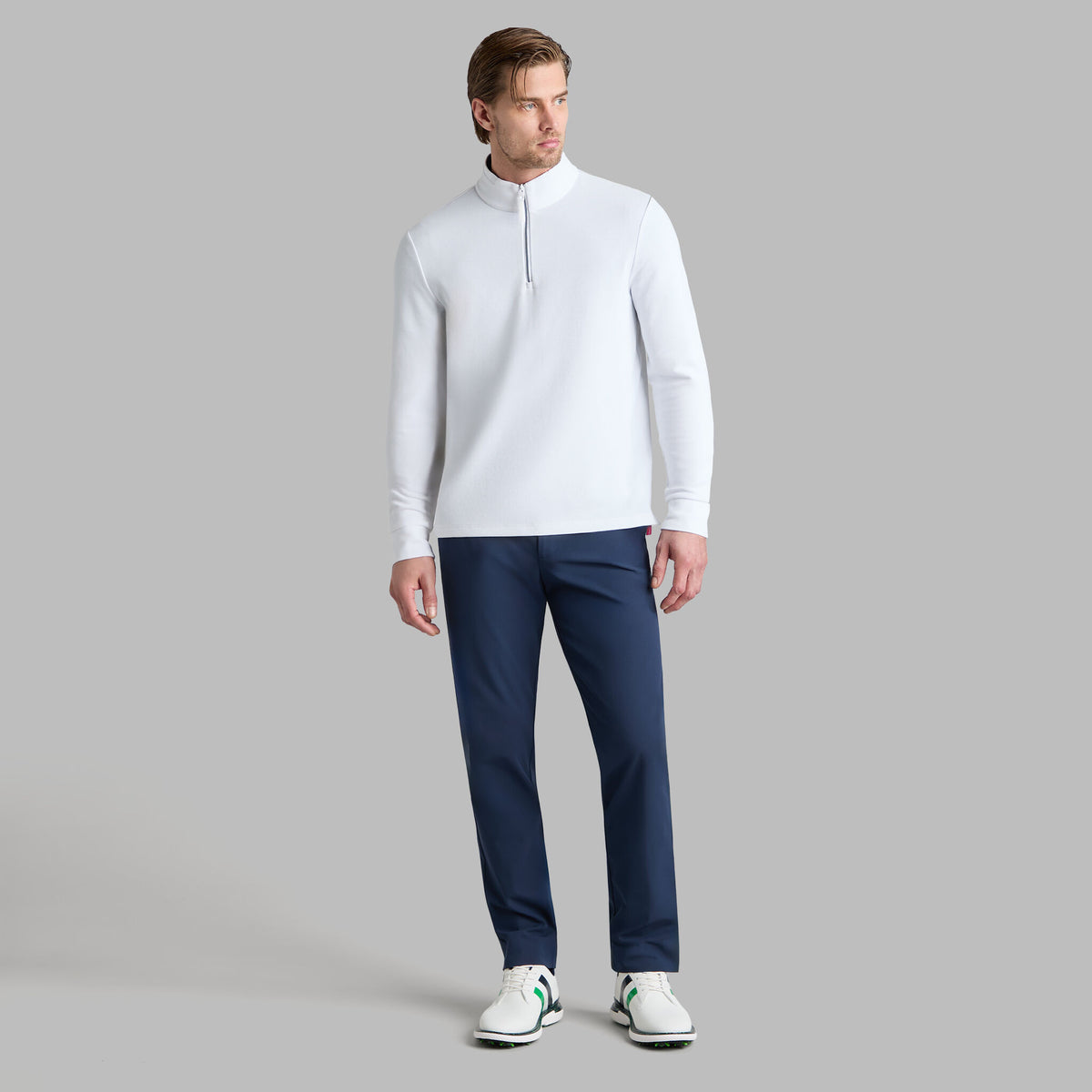 G/FORE Classic - WAFFLE KNIT QUARTER ZIP