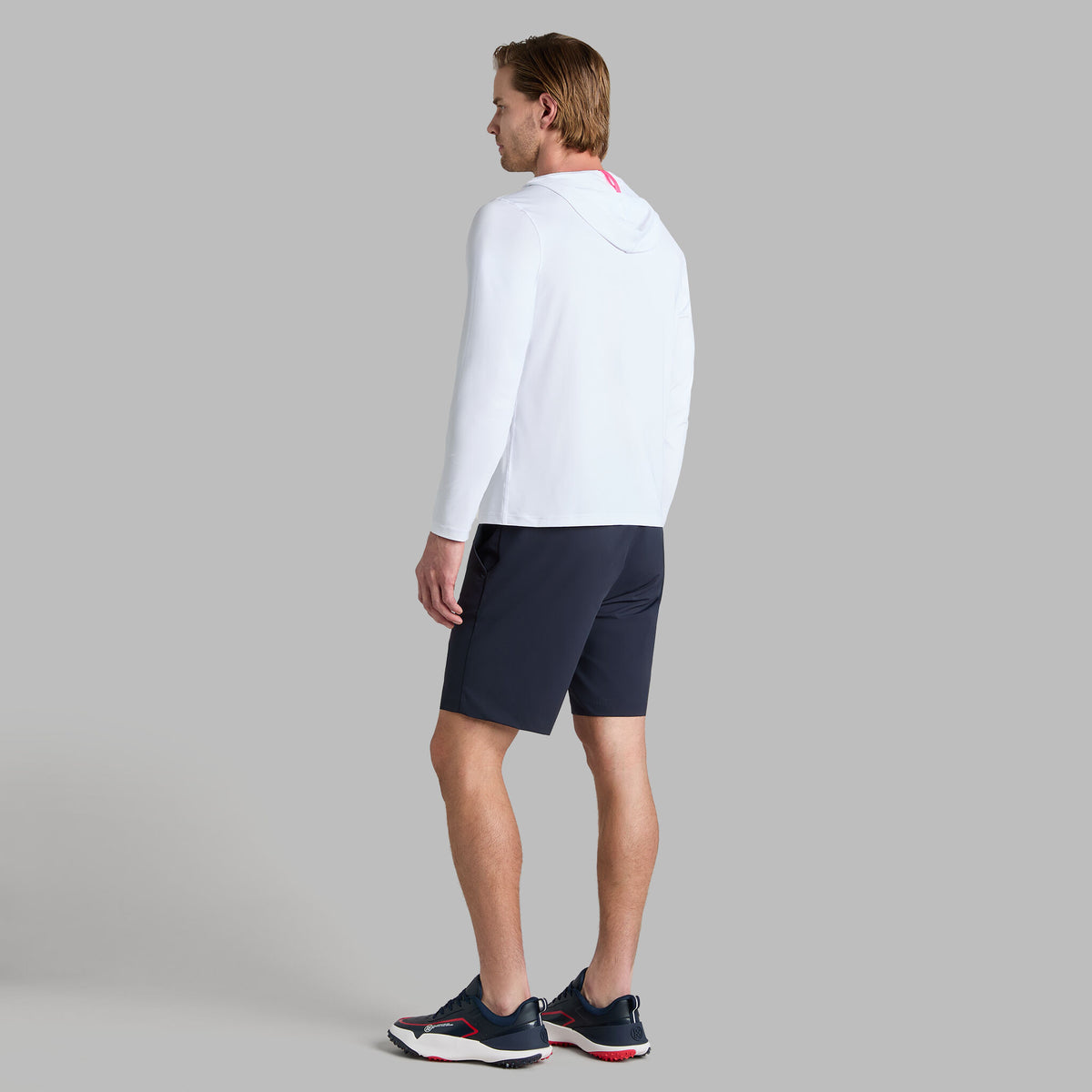 G/FORE Hot Sale - MÉLANGE ICE NYLON HOODIE |PULLOVERS & QUARTER-ZIPS |G/FORE
