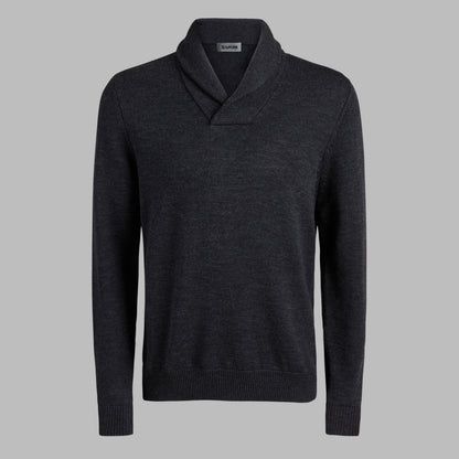 G/FORE Best Price - SHAWL COLLAR MERINO WOOL SWEATER