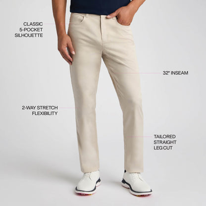G/FORE Great Value - ALL PLAY COTTON STRETCH 5 POCKET STRAIGHT LEG PANT