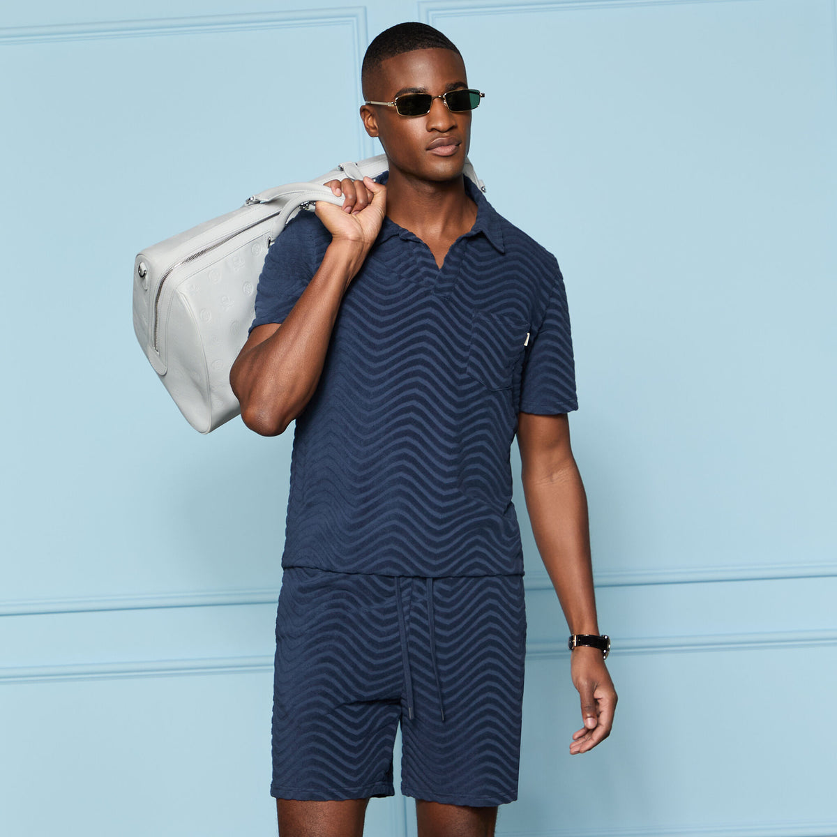 G/FORE Top Pick - LTD RELEASE SWELL TERRY JACQUARD LOUNGE SHORT