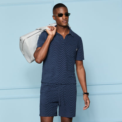 G/FORE Top Pick - LTD RELEASE SWELL TERRY JACQUARD LOUNGE SHORT