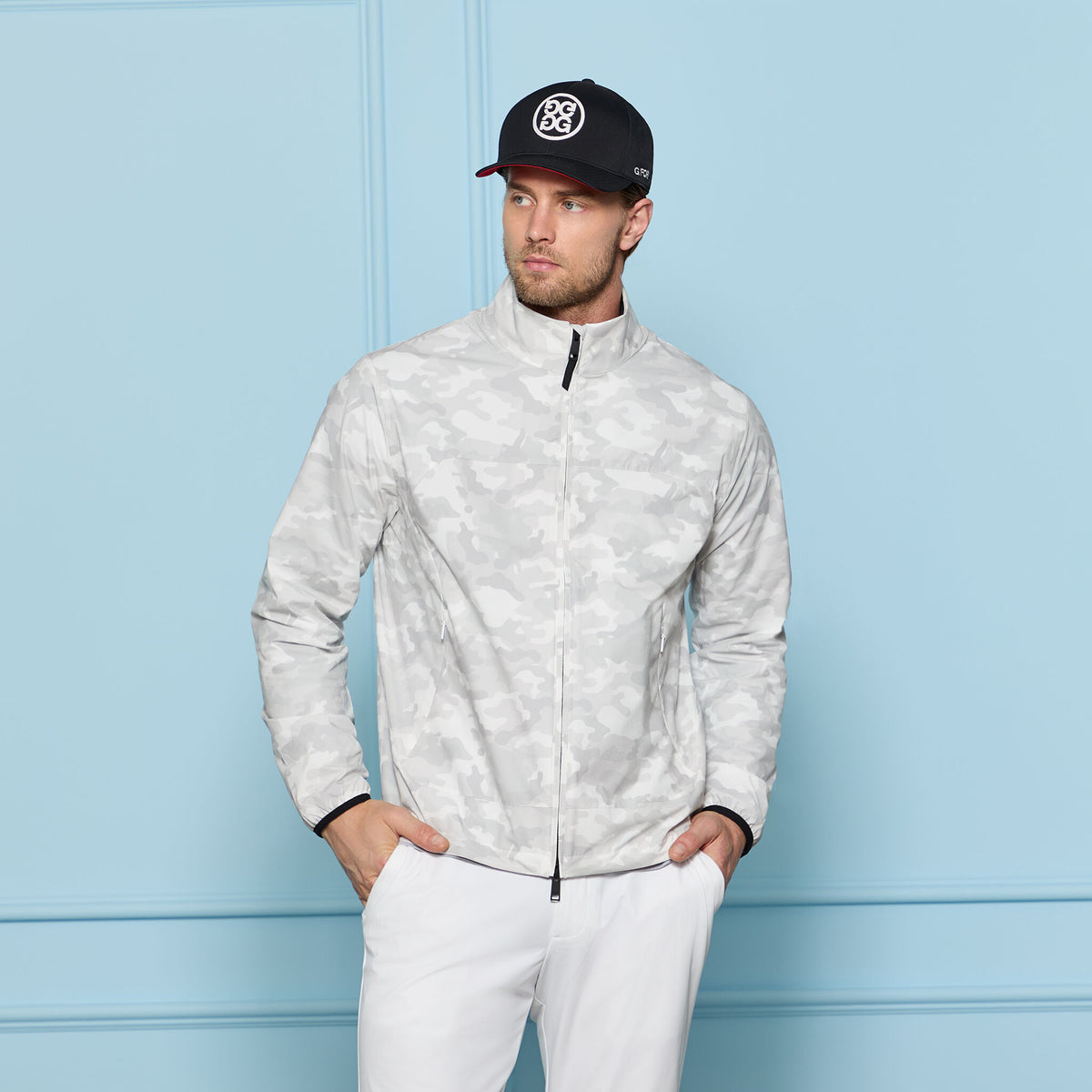 G/FORE Trending - PARACHUTE CAMO WINDBREAKER