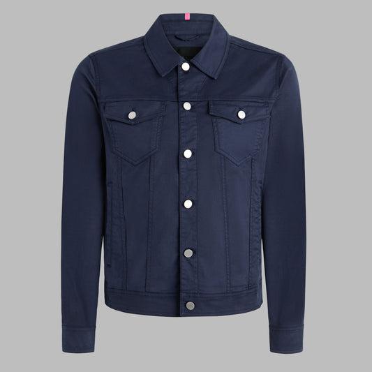 G/FORE Trending - STRETCH COTTON GABARDINE TRUCKER JACKET