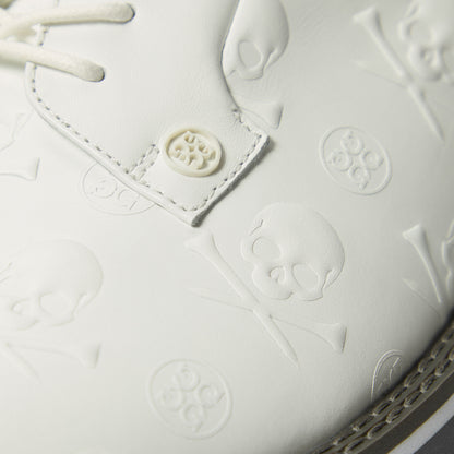 G/FORE Latest - GALLIVANTER EMBOSSED SKULL & TEES LEATHER GOLF SHOE