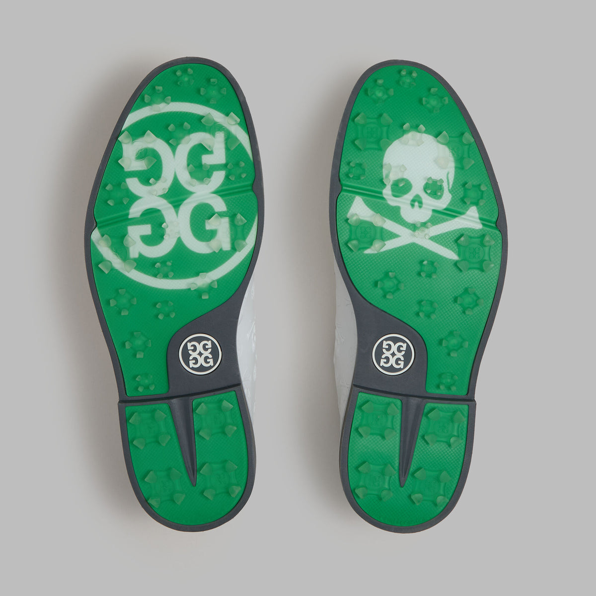 G/FORE Latest - GALLIVANTER EMBOSSED SKULL & TEES LEATHER GOLF SHOE
