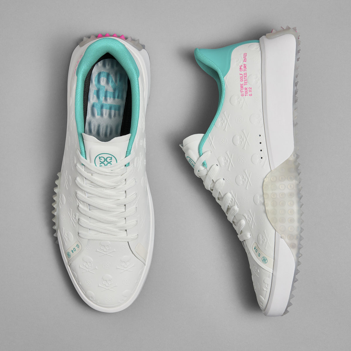 G/FORE Classic - G.112 EMBOSSED SKULL & TEES GOLF SHOE