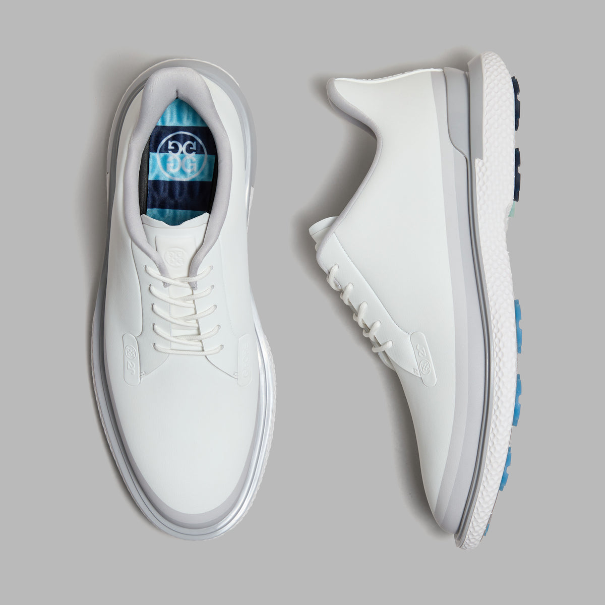 G/FORE Sale - GALLIVAN2R TUXEDO STRIPE GOLF SHOE