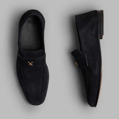 G/FORE Classic - METAL TEES SUEDE FLEX LOAFER